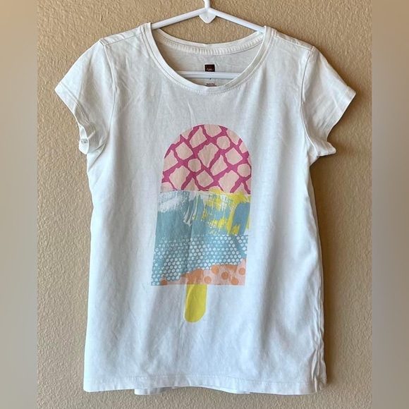 Tea Collection Other - Tea Collection USA Ice pop graphic tee Sz 7 VGUC
